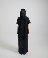 RIB CD TSHIRT-BLACK