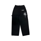 Click Carpenter Cotton Wide Pants 2C