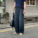 [1+1] LMN All Day Cool Linen Wide Denim Pants (5 colors)