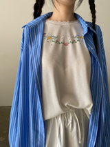ガーデンワッフルレースTシャツ