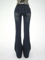 Belt bootcut denim-PT