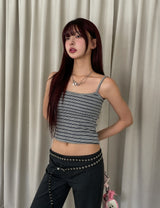 Witz Multi Strip クロップノースリーブ