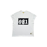 WTP “RUNNING MAN” Sleeveless Tank Top | White