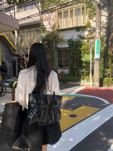 Easy ribbon bag_black