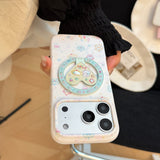 ドリーム カラー カートゥーン マグネティック iPhone ケース