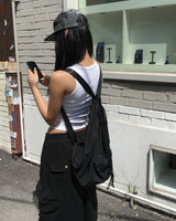 ワイドビッグコットンバミューダパンツ