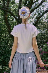 CHECK LACE SCRUNCHIE (3 COLORS)