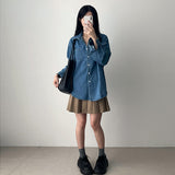 Forring Overfit Daily デニムシャツ