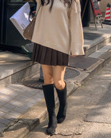 テナプリテッドミニスカート(with inner pants)