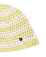 Stripe Coma Beanie - Yellow
