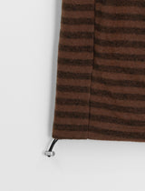 Kikam Stripe Banding Wide Brushed Pants