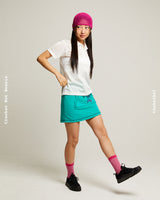 Crochet Net Beanie (pink)