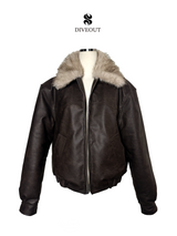Raccoon fur leather JK [3color]