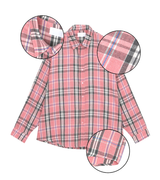Anu Overfit Check Pattern Shirt