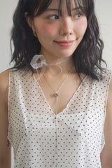 [MADE]ダブルフラワードロップネックレス