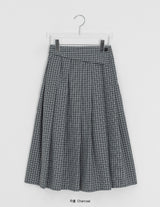 リゴンディアゴナルチェックロングスカート