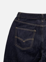 Bridge Roll-Up Raw Wide Pants (2c)