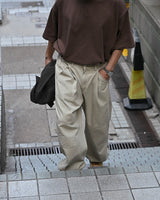 MP WASHED CURVED PANTS BG 