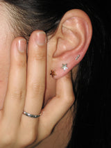 [925silver] Just piercing (Gold)