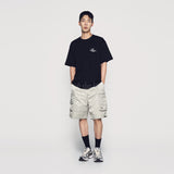 24FW ワールドワイドエアラインベアアートワーク半袖Tシャツ (OVERSEAS EXCLUSIVE) ブラック