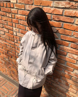 Rogen Hooded Drawstring Field Jacket