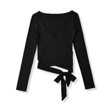 Lavi V Neck Wrap Top