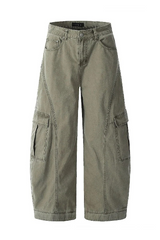 High Waist Blade Cargo Pants