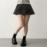 Lipo Pintuck Belt Set Banding Miniskirt