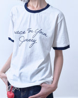26SS★ Grace Crop Ringer Tee