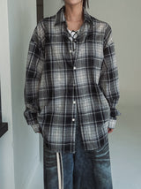 Oropeu String Check Over Shirt
