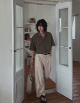 Onir Linen Wide Slacks