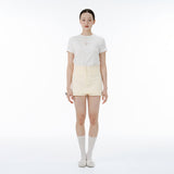 クローバーTシャツ (white)