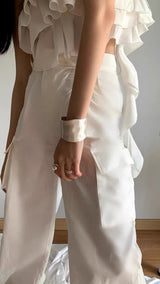 Matt big BOLD shape bangle