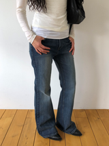 Violet vintage jeans