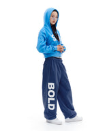 BOLDロゴスウェットパンツ (BLUE)