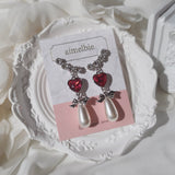 Rosepink Heart Love Wing Piercing