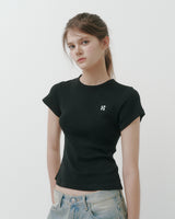 [MADE] エロ, レタリングベーシック半袖Tシャツ