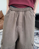 Rowoon Cargo Bermuda Banding Pants