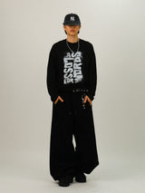 DB Cotton Belted Panel Banding Pants