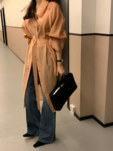 Lessder Organza ベルトドレス