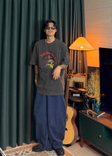 ファストダイヘビーピグメントショートスリーブTシャツ 4カラー