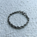 Double Twist Chain Bracelet