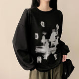 Dinva graphic sweatshirt