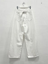 POINT BACK CLIP WIDE PANTS (3C)