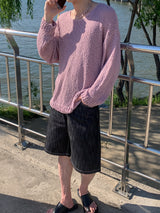 ASCLO Castle Boat Neck Summer Knit (4color)