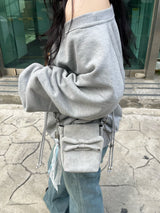 Fortune Bag (Nubuck Light Grey)