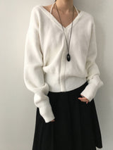 ホルターVニット