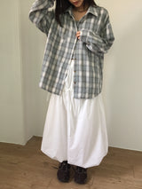 Summer Western Check Shirt (2color)