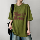 Fine overfit short-sleeved T-shirt