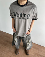 Waiting Ringer Short Sleeve Tee